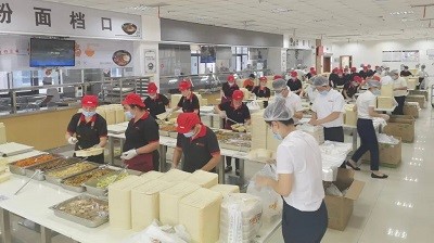 5000+份盒飯出品，華逸府為重大活動提供應(yīng)急供餐保障